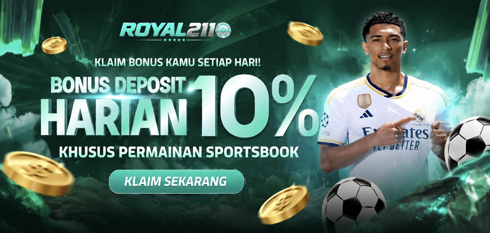 BONUS HARIAN 10% (SPORTBOOK)