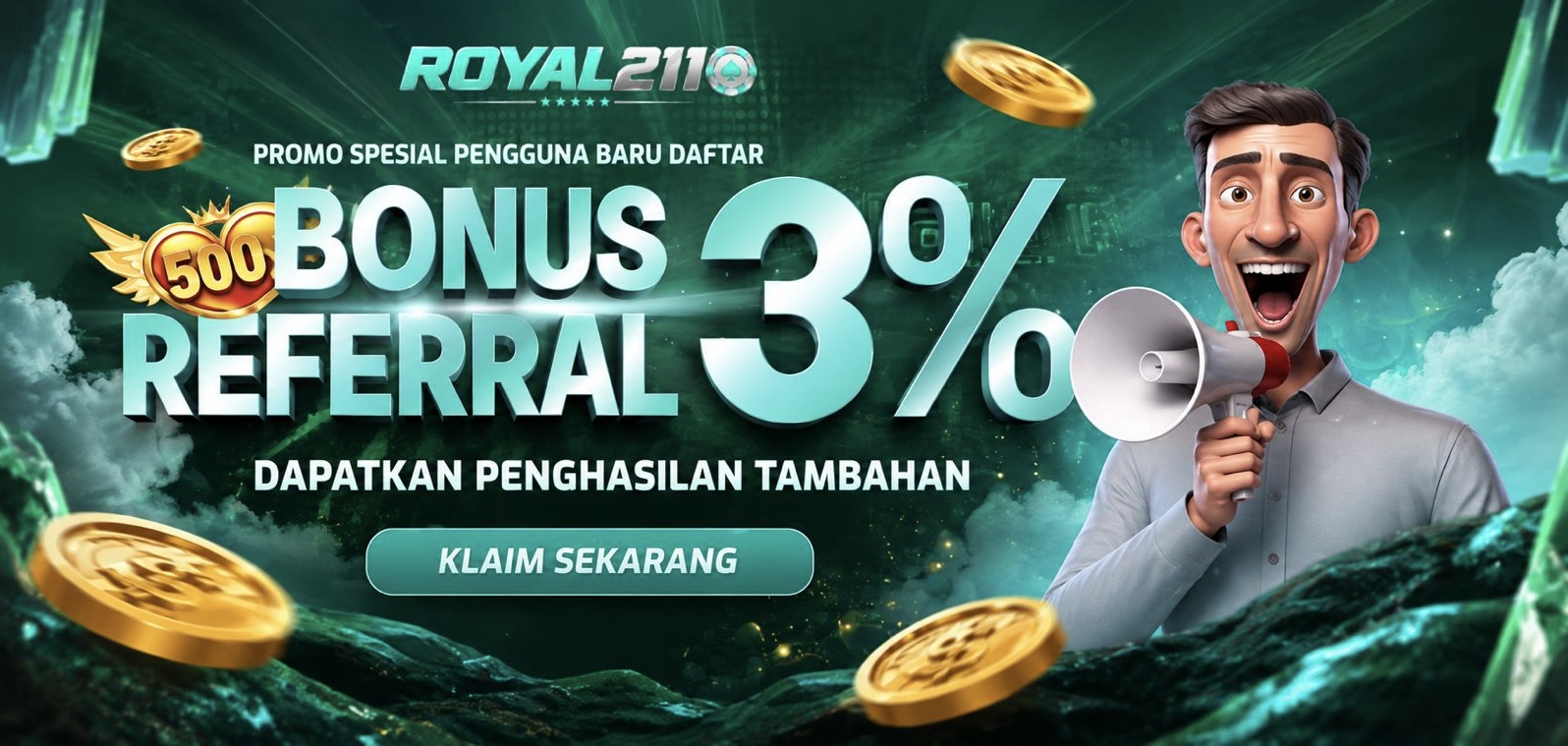 BONUS REFERRAL 3%